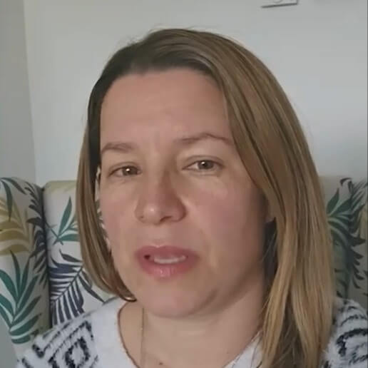 Zadovoljna mama ALOHA polaznika.